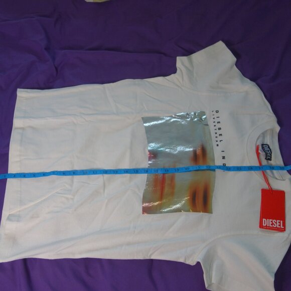 Diesel INC Livestream T-DIEGOR-G2 A08629 0DMAA COL 141 Size Small T-Shirt - Picture 9 of 10